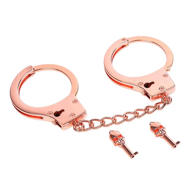 Algemas Ouro Rosa com Chaves Caveira LateToBed