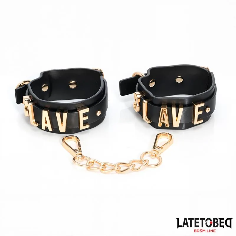 Algemas Slave com Corrente Dourada LateToBed