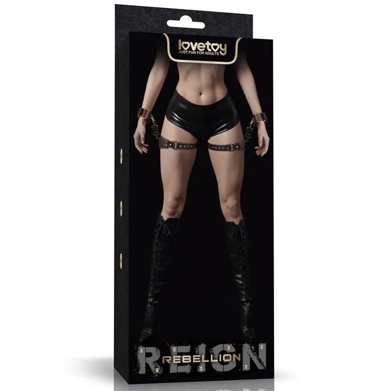 Amarras de Coxas e Punhos Rebellion Reign Lovetoy — vista 20 de 20