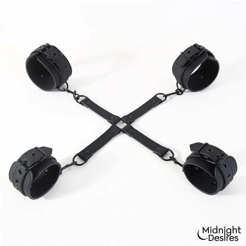 Amarras em Cruz com 4 Algemas Midnight Desires — vista 2 de 9