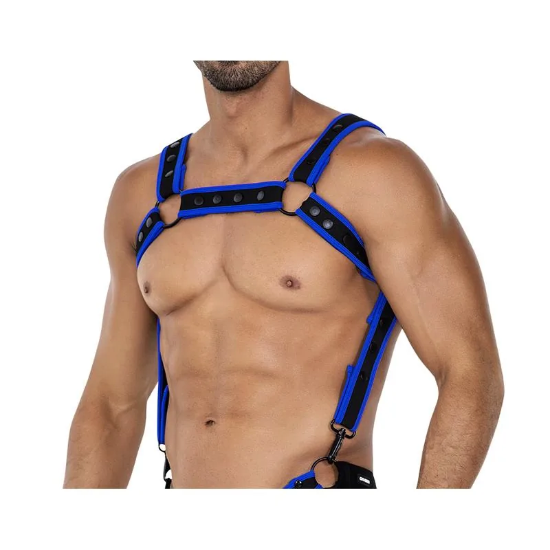 Arnês de Peito H4RNESS05 Cut4Men Azul Néon