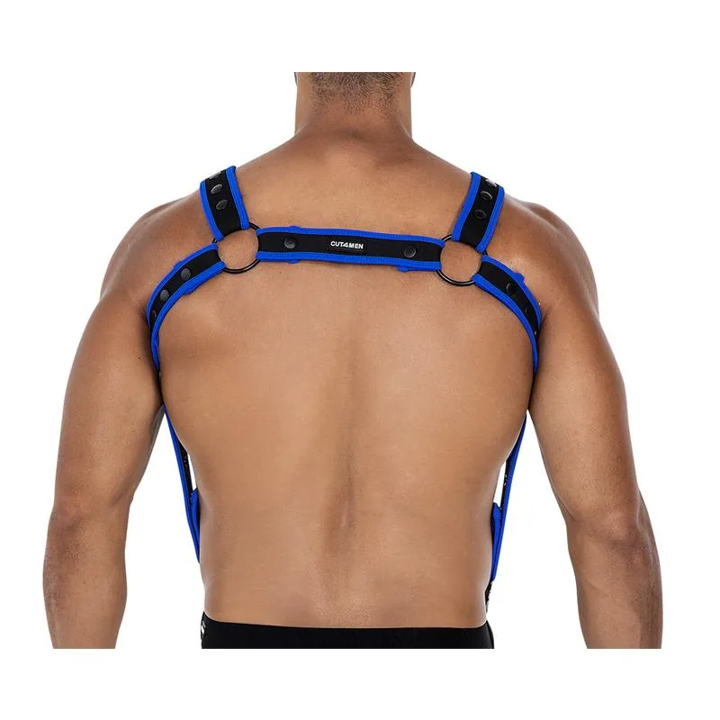 Arnês de Peito H4RNESS05 Cut4Men Azul Néon — vista 3 de 4