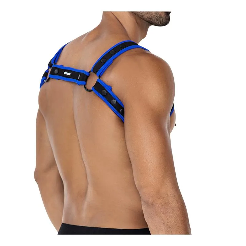 Arnês de Peito H4RNESS05 Cut4Men Azul Néon — vista 4 de 4