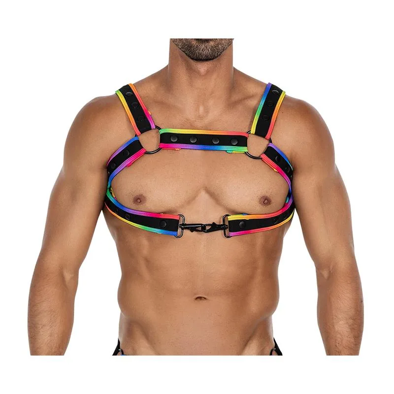 Arnês de Peito H4rness05 Cut4Men Néon Multicor — vista 2 de 5