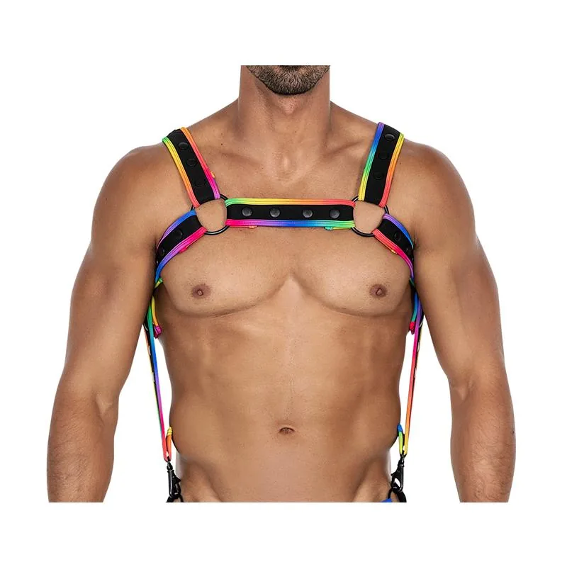 Arnês de Peito H4rness05 Cut4Men Néon Multicor — vista 3 de 5