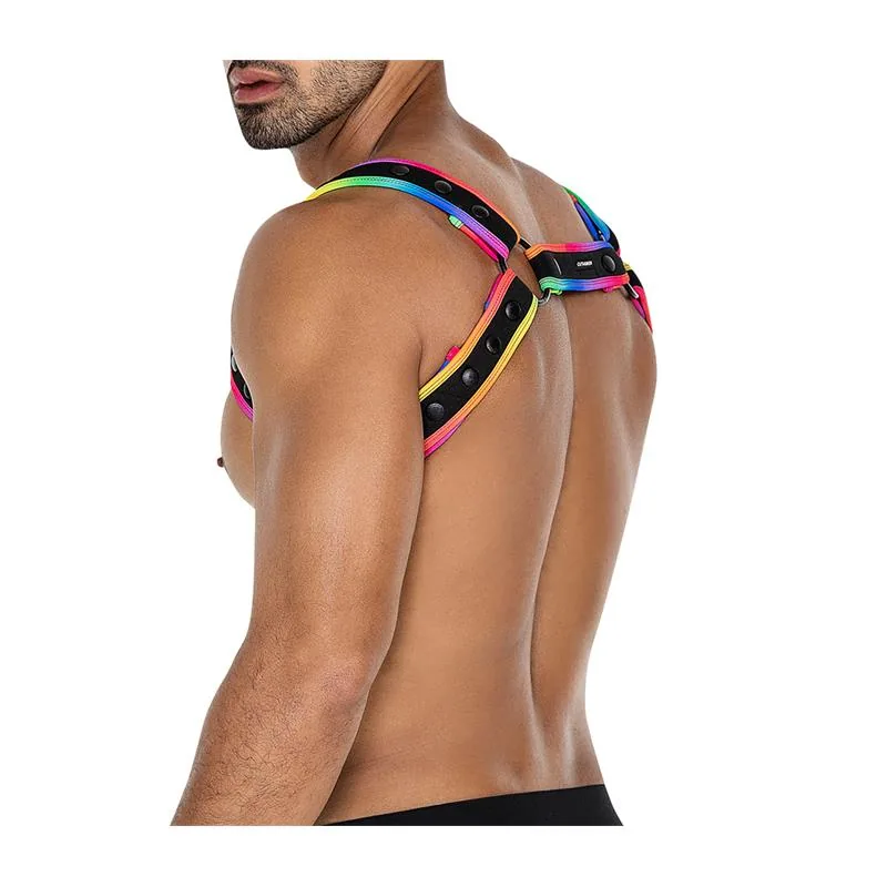 Arnês de Peito H4rness05 Cut4Men Néon Multicor — vista 5 de 5
