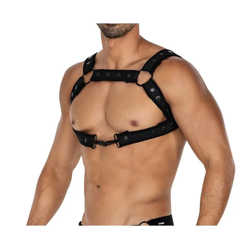 Arnês de Peito H4rness05 Neon Cut4Men Preto — vista 2 de 5
