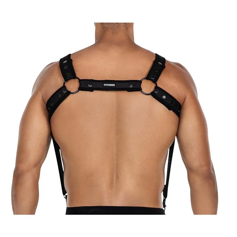 Arnês de Peito H4rness05 Neon Cut4Men Preto — vista 5 de 5