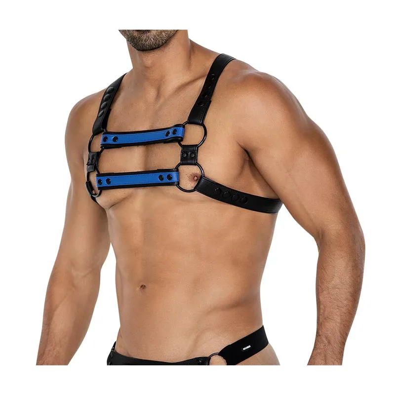 Arnês de Peito H4rness06 4Way Cut4Men Azul — vista 2 de 5