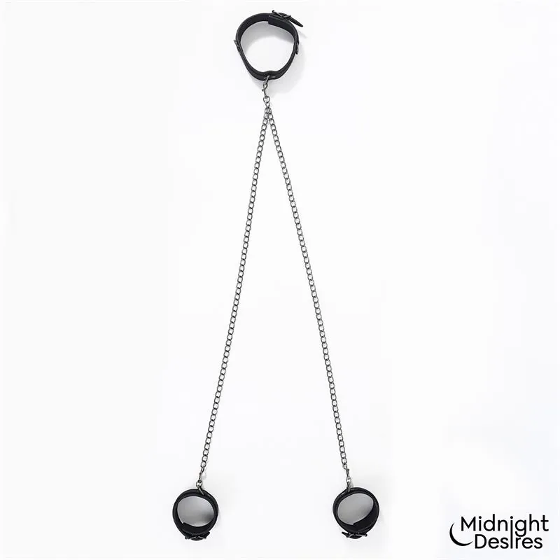 Coleira com Algemas de Tornozelo Midnight Desires — vista 3 de 8