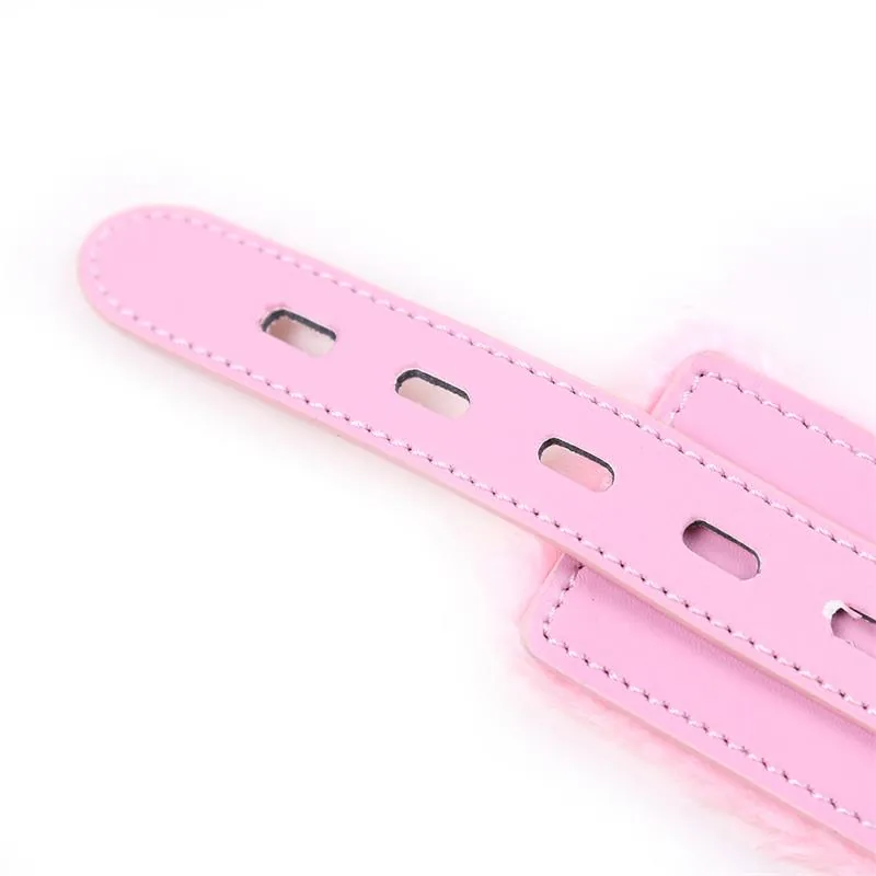 Coleira com Trela LateToBed Rosa Pastel — vista 6 de 8