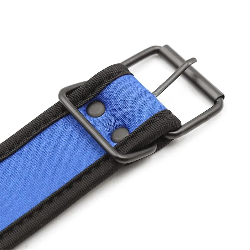 Coleira de Neoprene Ajustável A-Gusto Azul — vista 4 de 8