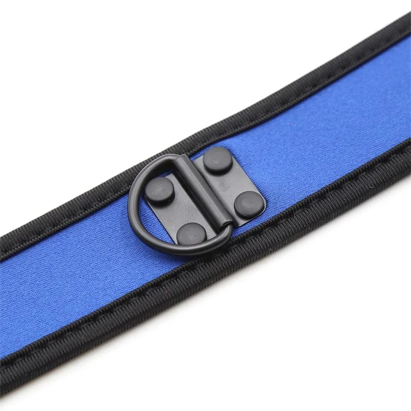 Coleira de Neoprene Ajustável A-Gusto Azul — vista 5 de 8