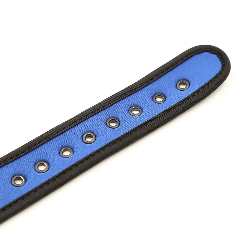 Coleira de Neoprene Ajustável A-Gusto Azul — vista 6 de 8