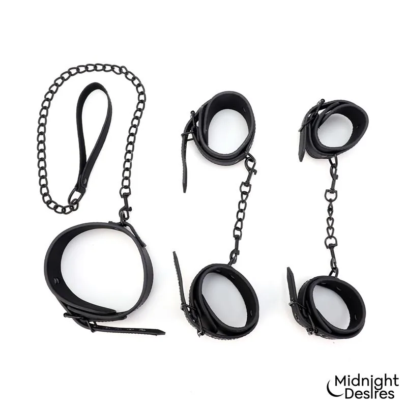 Conjunto de Algemas e Coleira Midnight Desires — vista 2 de 11
