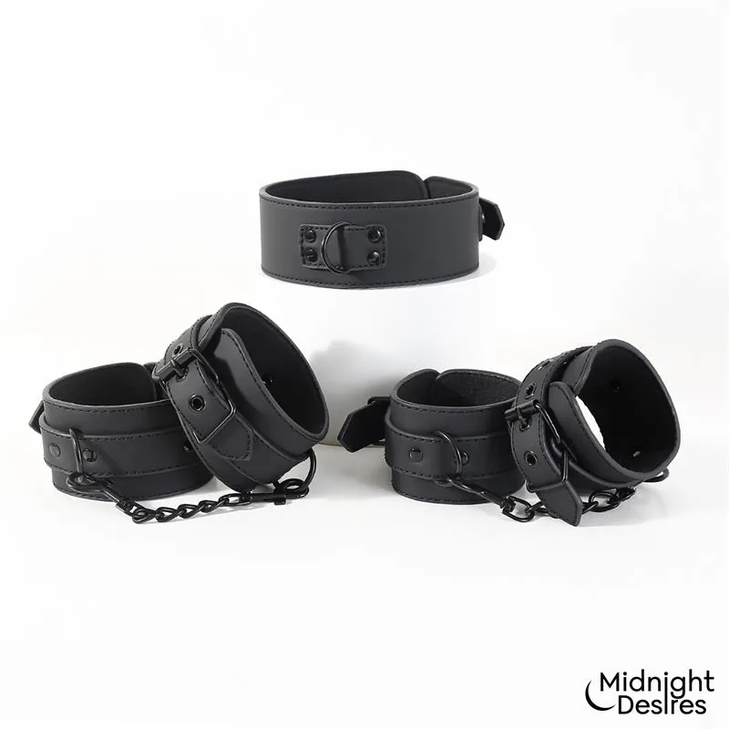 Conjunto de Algemas e Coleira Midnight Desires — vista 7 de 11