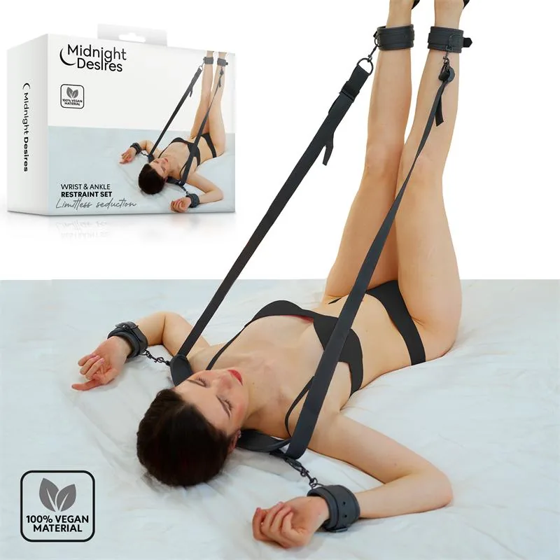 Conjunto de Amarras com Apoio de Pescoço Midnight Desires