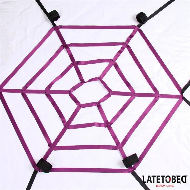 Conjunto de Amarras para a Cama Teia de Aranha LateToBed