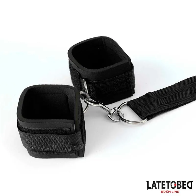 Conjunto de Mordaça e Algemas Ajustáveis LateToBed — vista 4 de 8
