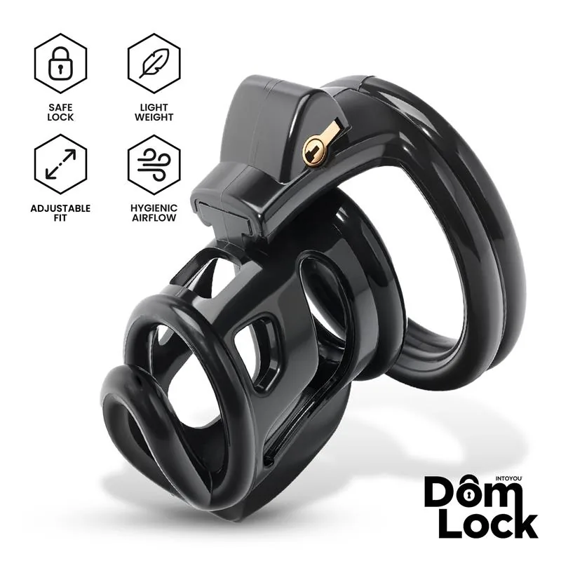 Gaiola de Castidade Bars com Cadeado Interno DomLock — vista 2 de 5