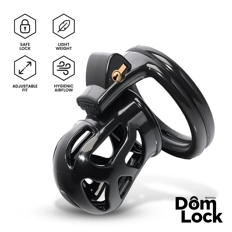 Gaiola de Castidade Block com Cadeado Interno DomLock — vista 2 de 5
