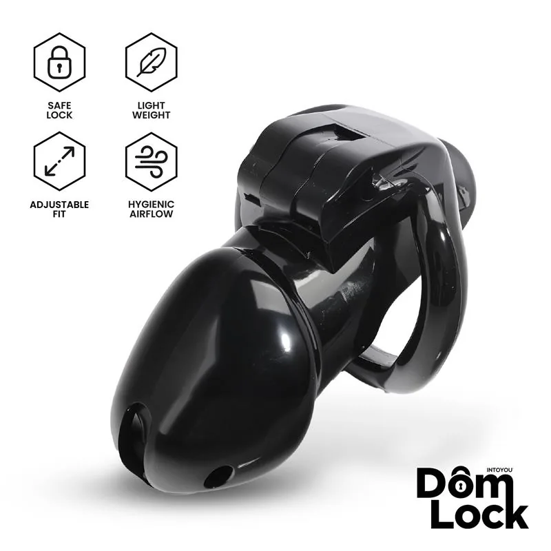 Gaiola de Castidade Closure com Cadeado Interno DomLock — vista 2 de 5