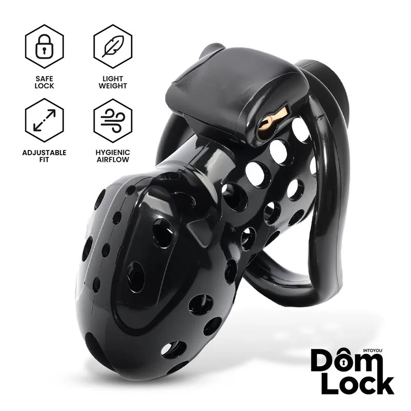 Gaiola de Castidade Convict com Cadeado Interno DomLock — vista 2 de 5