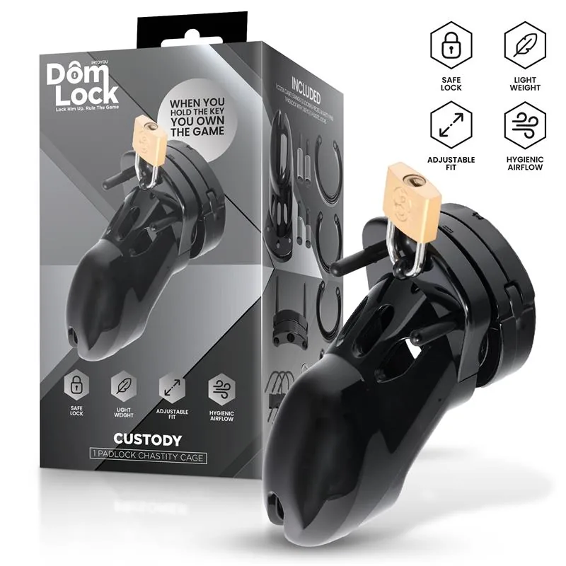 Gaiola de Castidade Custody DomLock