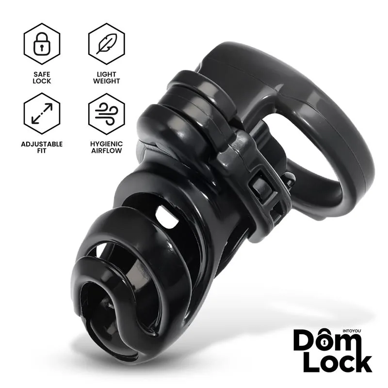 Gaiola de Castidade Detention com Acessório Prince Albert DomLock — vista 2 de 6
