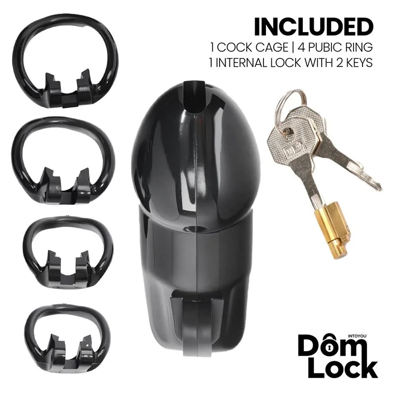 Gaiola de Castidade Guard com Cadeado Interno Tamanho M DomLock — vista 4 de 5
