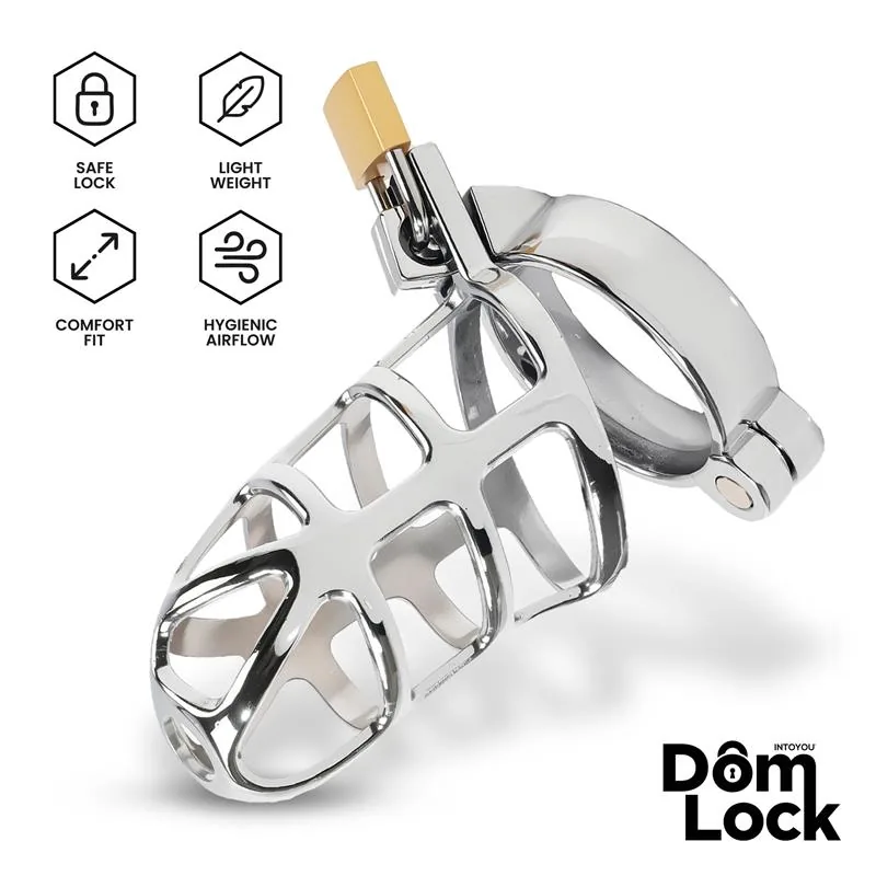 Gaiola de Castidade Prisoner Tamanho M DomLock — vista 2 de 5