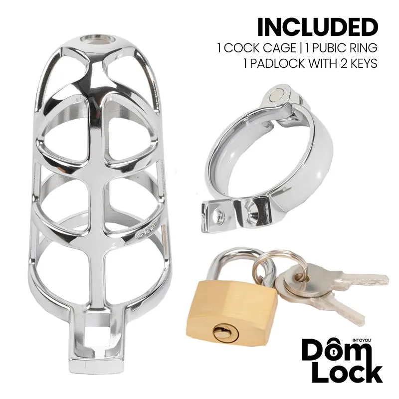 Gaiola de Castidade Prisoner Tamanho M DomLock — vista 4 de 5