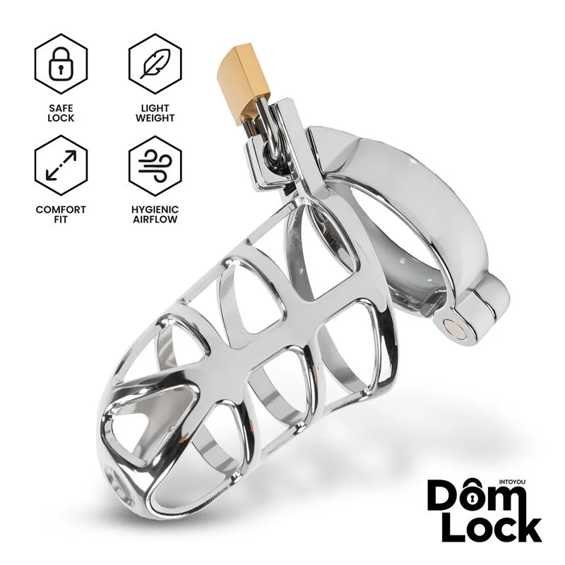 Gaiola de Castidade Prisoner Tamanho S DomLock — vista 2 de 5