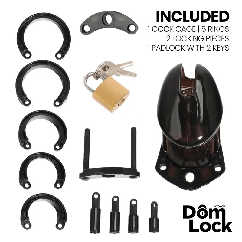 Gaiola de Castidade Sentence Tamanho S DomLock — vista 4 de 5
