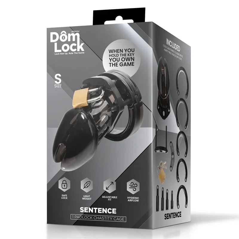 Gaiola de Castidade Sentence Tamanho S DomLock — vista 5 de 5
