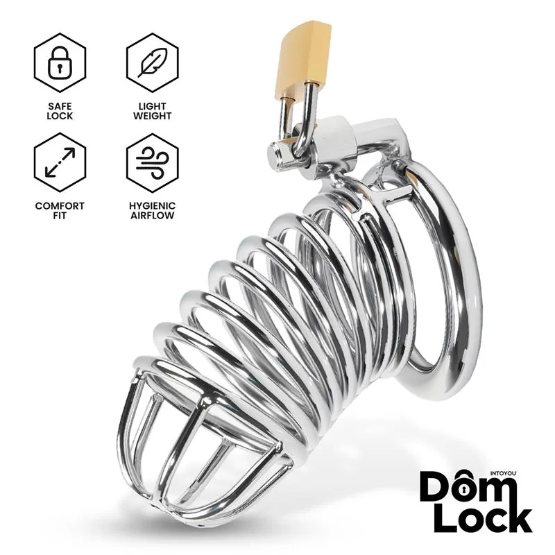 Gaiola de Castidade Warden Tamanho S DomLock — vista 2 de 5
