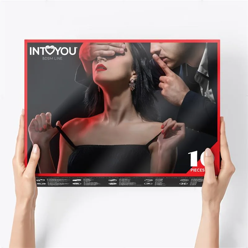 Kit de Bondage 10 Peças IntoYou Vermelho — vista 2 de 15