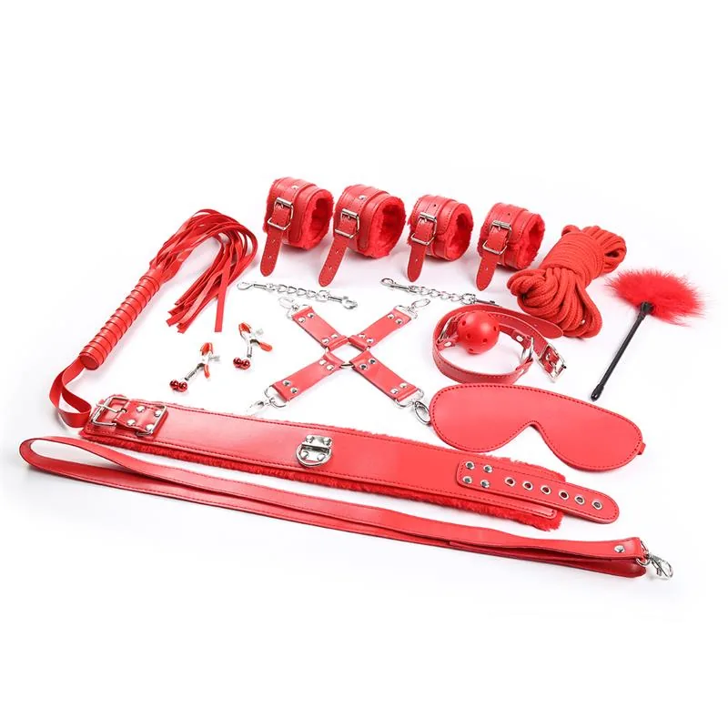 Kit de Bondage 10 Peças IntoYou Vermelho — vista 4 de 15
