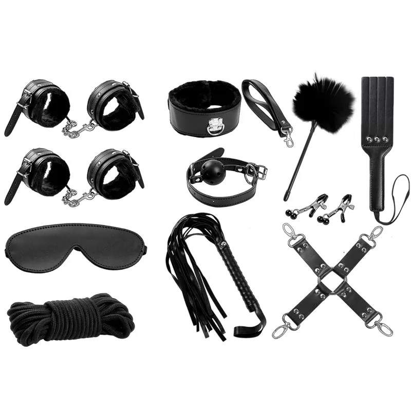 Kit de Bondage 11 Peças IntoYou Preto — vista 3 de 13