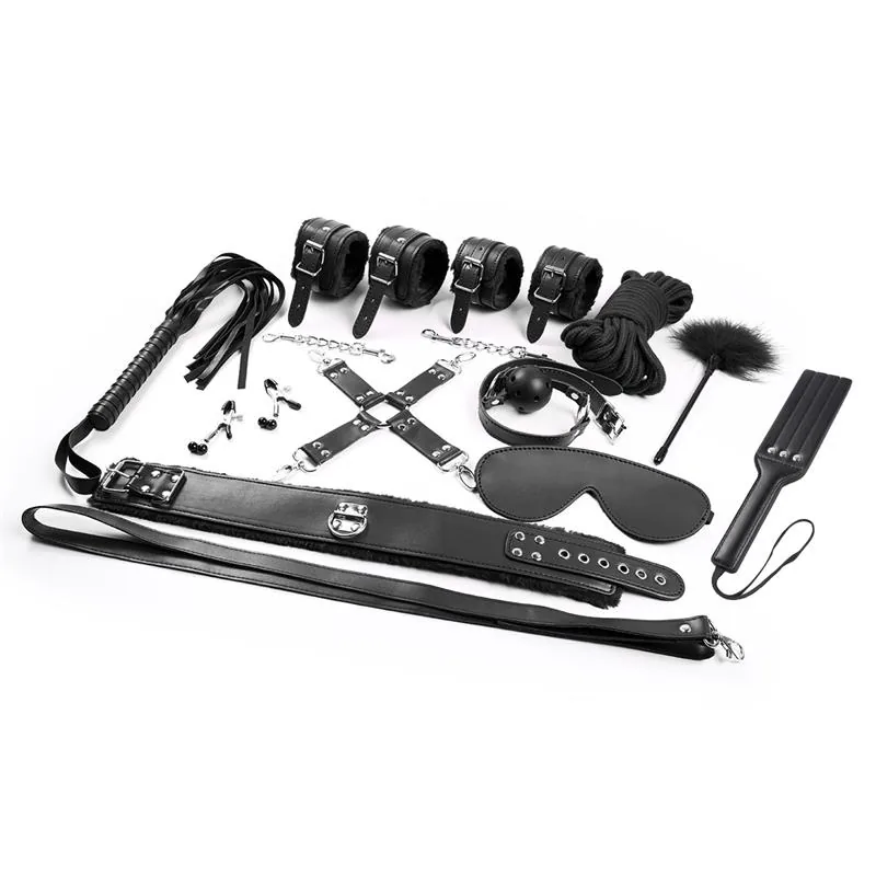 Kit de Bondage 11 Peças IntoYou Preto — vista 4 de 13