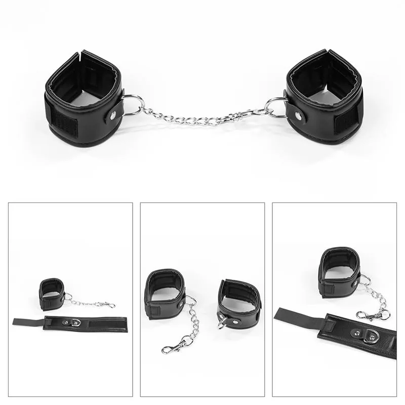Kit de Bondage Deluxe com Vibrador Lovetoy Preto — vista 4 de 5