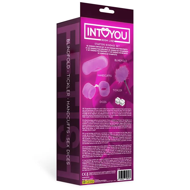 Kit de Bondage para Iniciantes IntoYou Roxo — vista 3 de 8