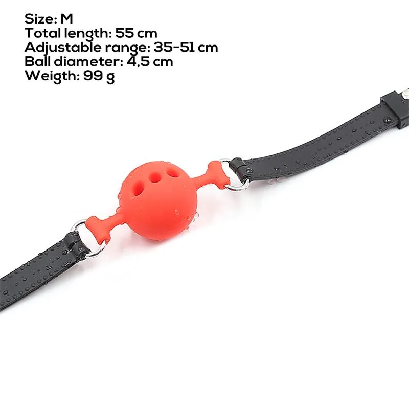 Mordaça de Bola em Silicone LateToBed 4,5 cm — vista 9 de 9