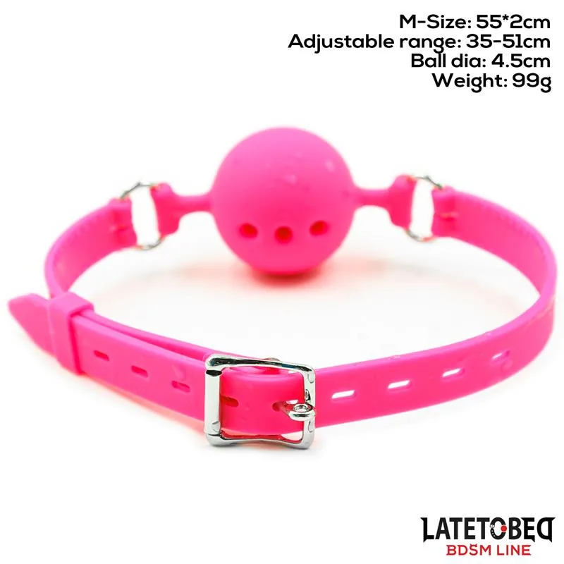 Mordaça de Bola em Silicone LateToBed 4,5 cm — vista 7 de 7