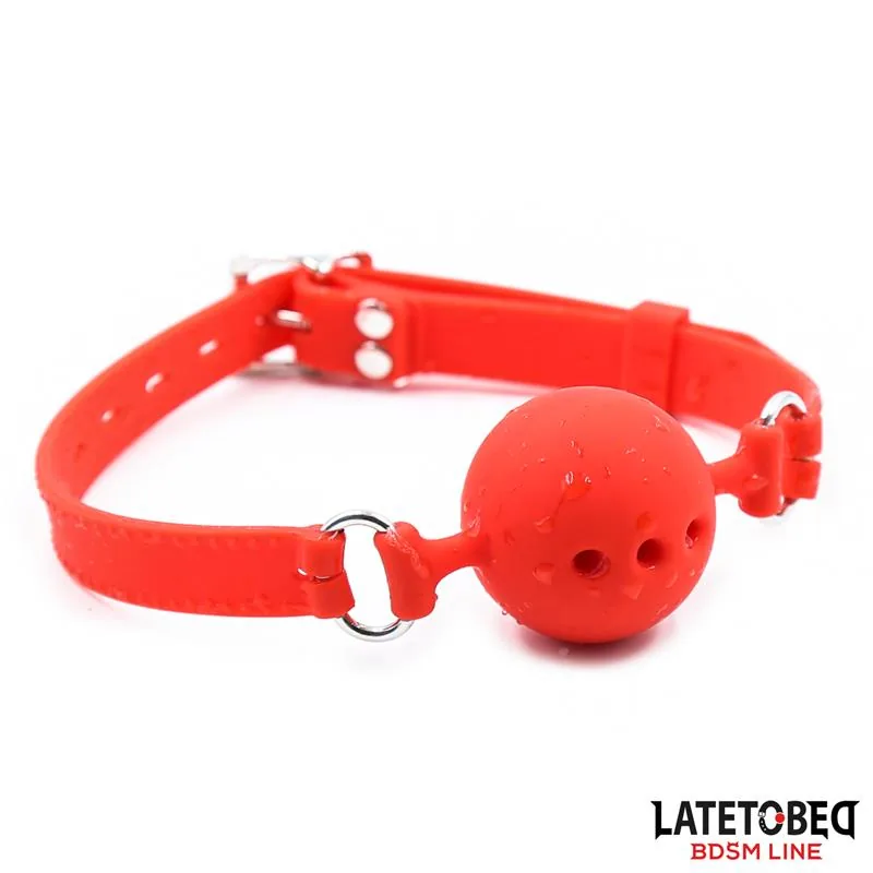 Mordaça de Bola em Silicone LateToBed 4 cm — vista 2 de 9