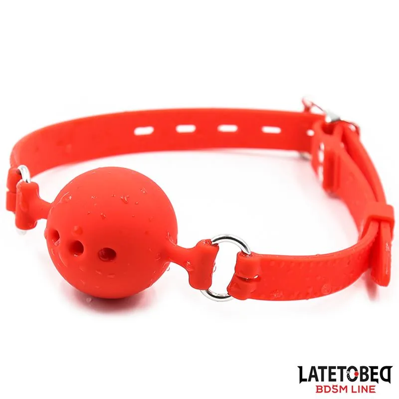 Mordaça de Bola em Silicone LateToBed 4 cm — vista 3 de 9