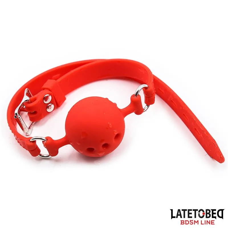 Mordaça de Bola em Silicone LateToBed 4 cm — vista 4 de 9