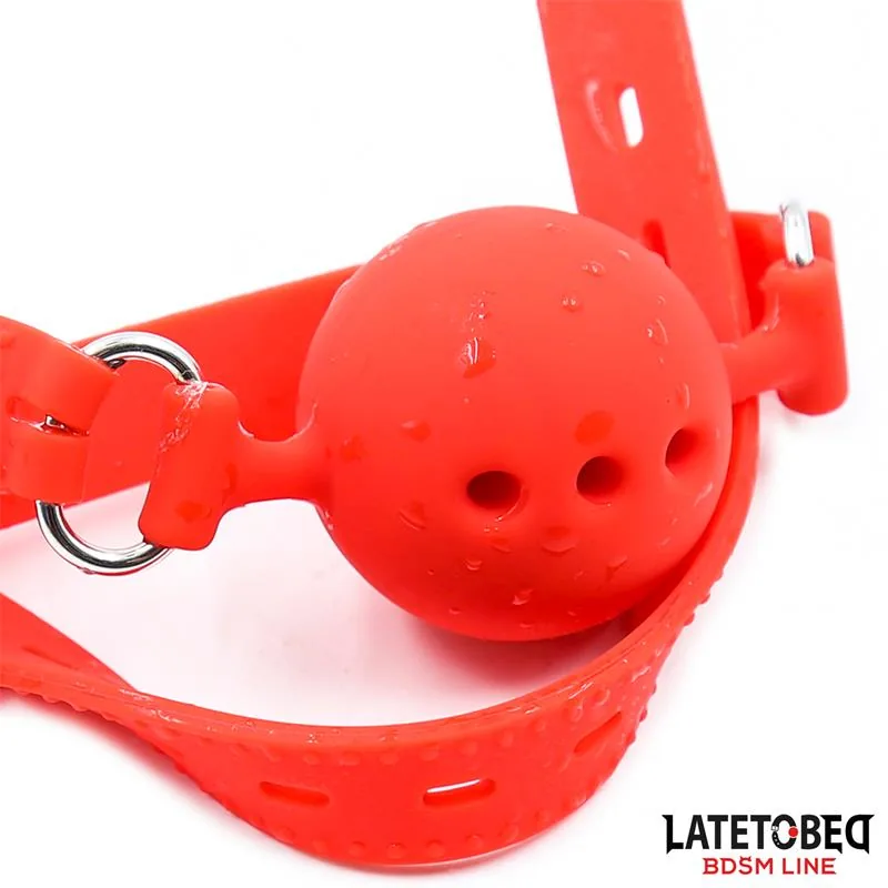 Mordaça de Bola em Silicone LateToBed 4 cm — vista 5 de 9