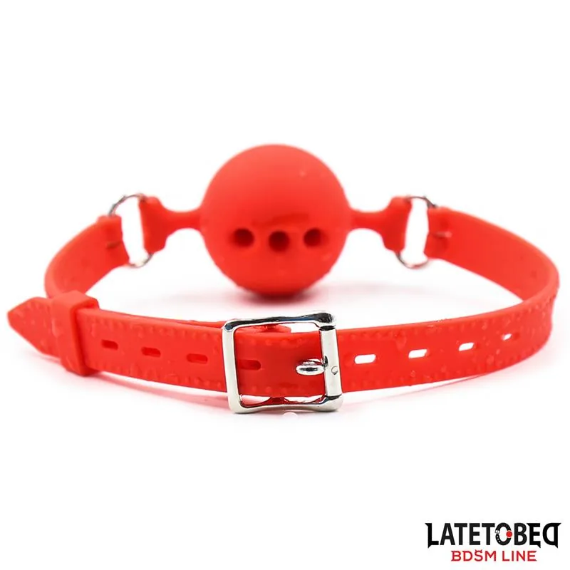Mordaça de Bola em Silicone LateToBed 4 cm — vista 6 de 9
