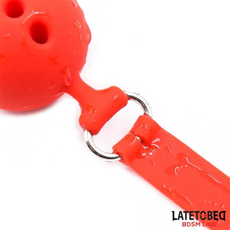 Mordaça de Bola em Silicone LateToBed 4 cm — vista 7 de 9